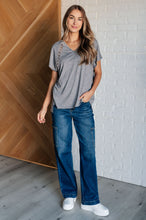 Load image into Gallery viewer, One Eleven North Take it Easy Eyelet Trim Top