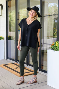 Andree By Unit The Finale Top in Black