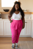 Rae Mode The Motive Slouch Jogger in Hot Pink