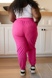 Rae Mode The Motive Slouch Jogger in Hot Pink