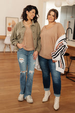 Load image into Gallery viewer, WHITE BIRCH The Realest V-Neck Top