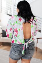 Load image into Gallery viewer, Sew In Love Thinking On It Open Back Floral Top