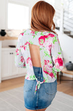 Load image into Gallery viewer, Sew In Love Thinking On It Open Back Floral Top
