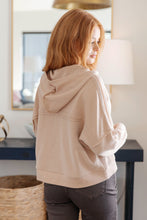 Load image into Gallery viewer, One Eleven North Throwback Heartthrob Hoodie in Beige