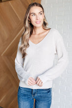 Load image into Gallery viewer, ONE ELEVEN NORTH Told You So Ribbed Knit V Neck Sweater