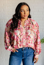 Load image into Gallery viewer, ONE ELEVEN NORTH Understandably So Floral Blouse