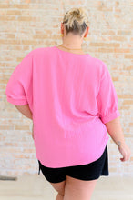 Load image into Gallery viewer, ANDREE BY UNIT Up For Anything V-Neck Blouse in Pink