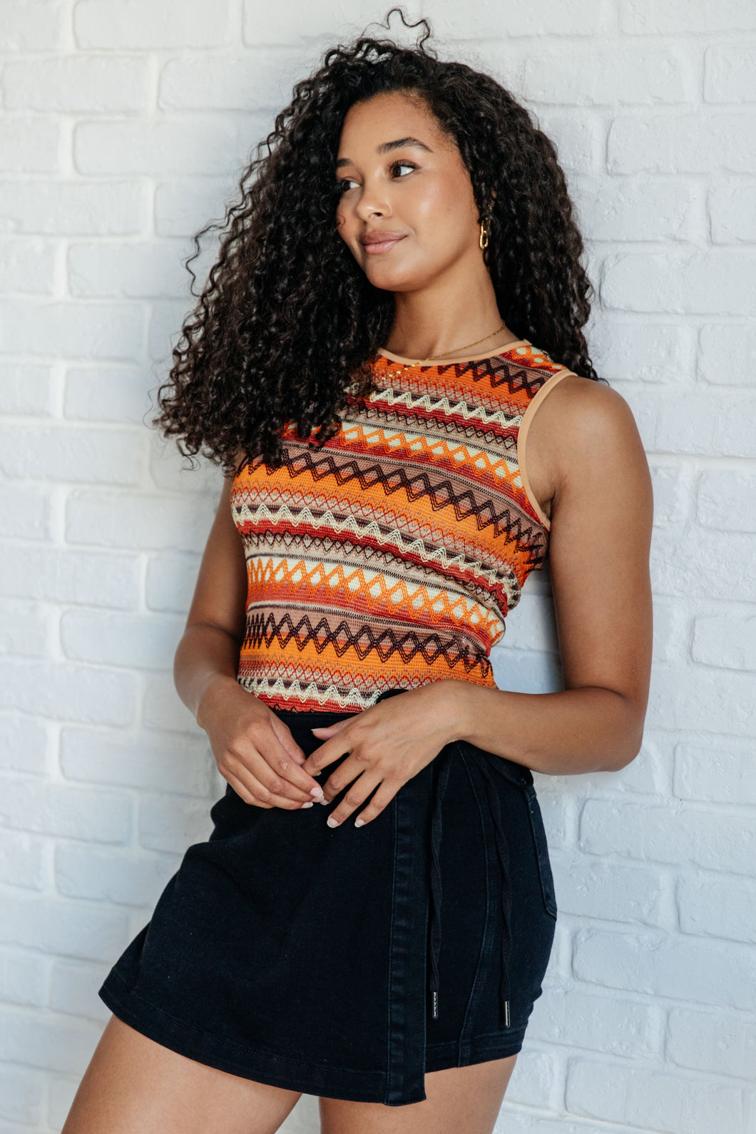 One Eleven North Up in My Feelings Knit Tank