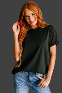 One Eleven North Uptown Crew T-Shirt in Black