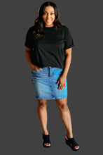 Load image into Gallery viewer, One Eleven North Uptown Crew T-Shirt in Black