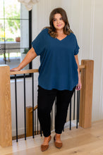 Load image into Gallery viewer, Jodifl Very Much Needed V-Neck Top in Teal