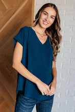 Load image into Gallery viewer, Jodifl Very Much Needed V-Neck Top in Teal