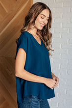Load image into Gallery viewer, Jodifl Very Much Needed V-Neck Top in Teal