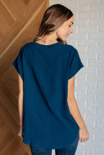 Load image into Gallery viewer, Jodifl Very Much Needed V-Neck Top in Teal