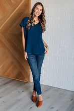 Load image into Gallery viewer, Jodifl Very Much Needed V-Neck Top in Teal