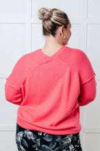 Load image into Gallery viewer, One Eleven North Very Understandable V-Neck Sweater in Pink