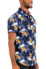 Load image into Gallery viewer, WEIV Hawaiian Print Button Down Shirt