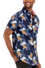 Load image into Gallery viewer, WEIV Hawaiian Print Button Down Shirt