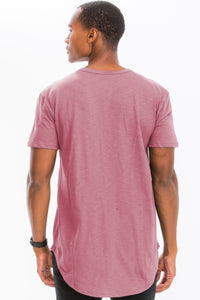 WEIV Short Sleeve 4 Button Henley Shirt