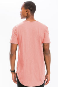 WEIV Short Sleeve 4 Button Henley Shirt