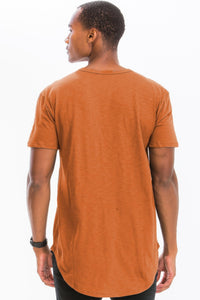 WEIV Short Sleeve 4 Button Henley Shirt