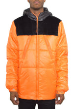 Load image into Gallery viewer, WEIV Men&#39;s Padded Buffle Puffer Jacket