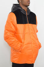 Load image into Gallery viewer, WEIV Men&#39;s Padded Buffle Puffer Jacket