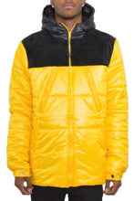 Load image into Gallery viewer, WEIV Men&#39;s Padded Buffle Puffer Jacket