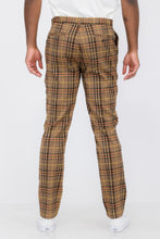 Load image into Gallery viewer, WEIV Men&#39;s Plaid Trouser Pants