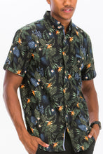 Load image into Gallery viewer, WEIV Hawaiian Print Button Down Shirt