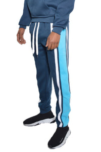 WEIV Solid With Three Stripe Sweat Pants