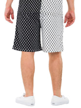 Load image into Gallery viewer, WEIV Men&#39;s Diamond Two Tone Print Shorts