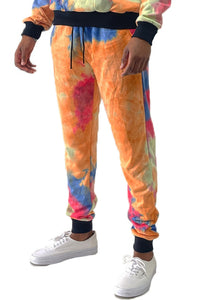 WEIV Cotton Tye Dye Sweat Pants