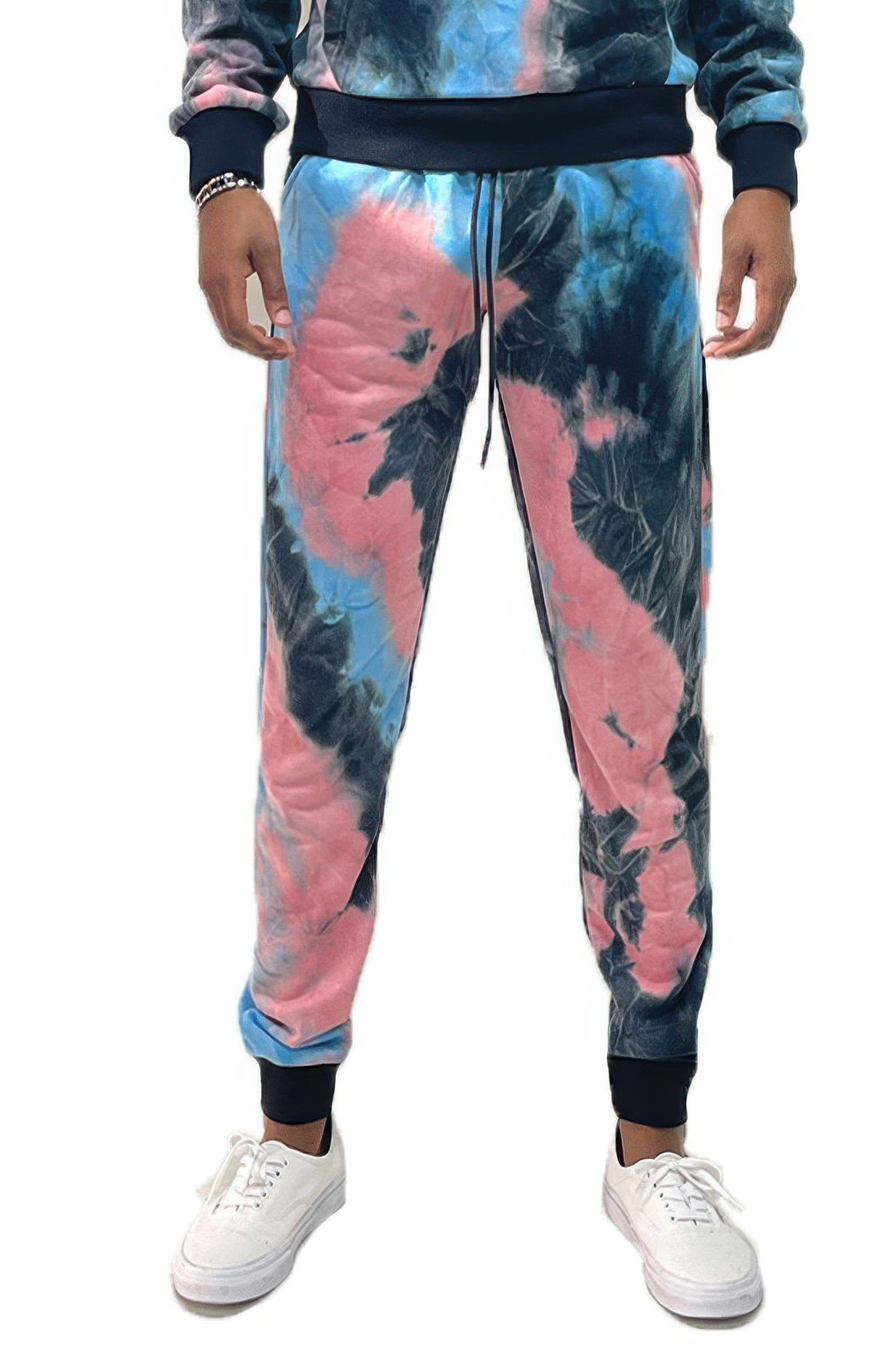 WEIV Cotton Tye Dye Sweat Pants