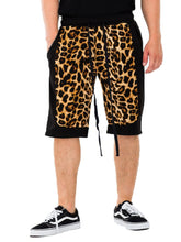 Load image into Gallery viewer, WEIV Cheetah Contrast Shorts