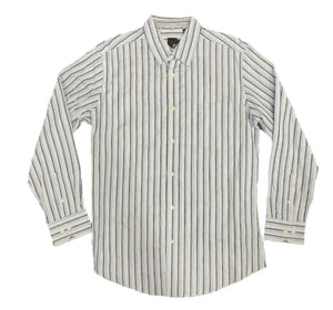 WEIV Michael Brandon Long Sleeve Striped Shirt