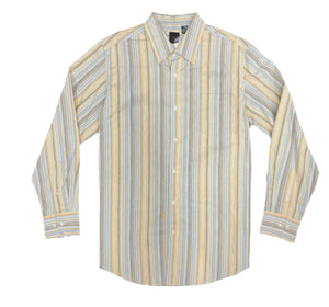 WEIV Michael Brandon Long Sleeve Striped Shirt