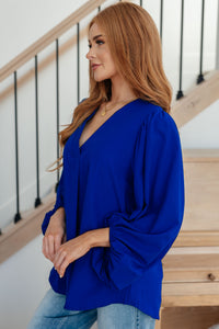 Andree By Unit What Do You Say Balloon Sleeve Blouse