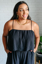 Load image into Gallery viewer, SEW IN LOVE When All is Said and Done Spaghetti Strap Jumpsuit