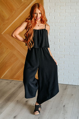 SEW IN LOVE When All is Said and Done Spaghetti Strap Jumpsuit