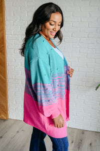 BiBi When We're Grooving Open Front Cardigan