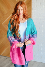 Load image into Gallery viewer, BiBi When We&#39;re Grooving Open Front Cardigan