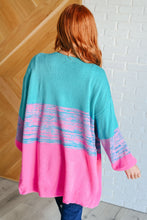 Load image into Gallery viewer, BiBi When We&#39;re Grooving Open Front Cardigan