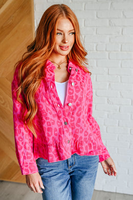 Jodifl Wild At Heart Animal Print Button Down