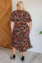 Load image into Gallery viewer, POLAGRAM Wildflower and Barley V-Neck Button Up Dress