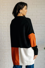 Load image into Gallery viewer, ONE ELEVEN NORTH Writer&#39;s Block Color Block Open Front Cardigan