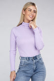 Ambiance Apparel Long-Sleeve Turtleneck Bodysuit