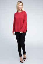 Load image into Gallery viewer, ZENANA Raglan Chenille Sweater