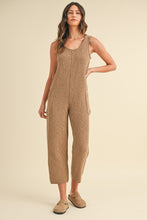 Load image into Gallery viewer, MABLE Sleeveless Knit Crop Jumpsuit with Pockets