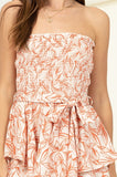 HYFVE Treat Me Right Sleeveless Ruffled Romper